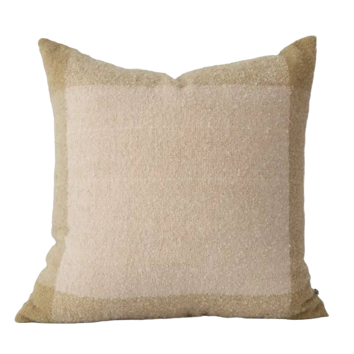 Boucle Pillow with Border