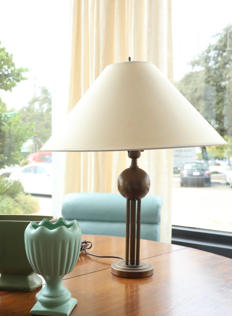 Brass Ball Table Lamp