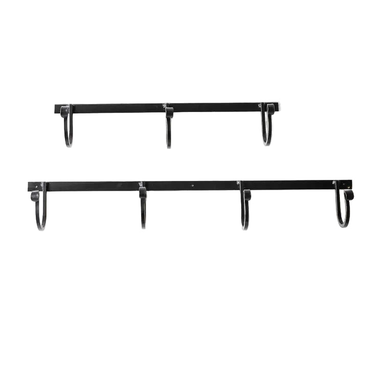 The Wrought Iron Rack with Hooks