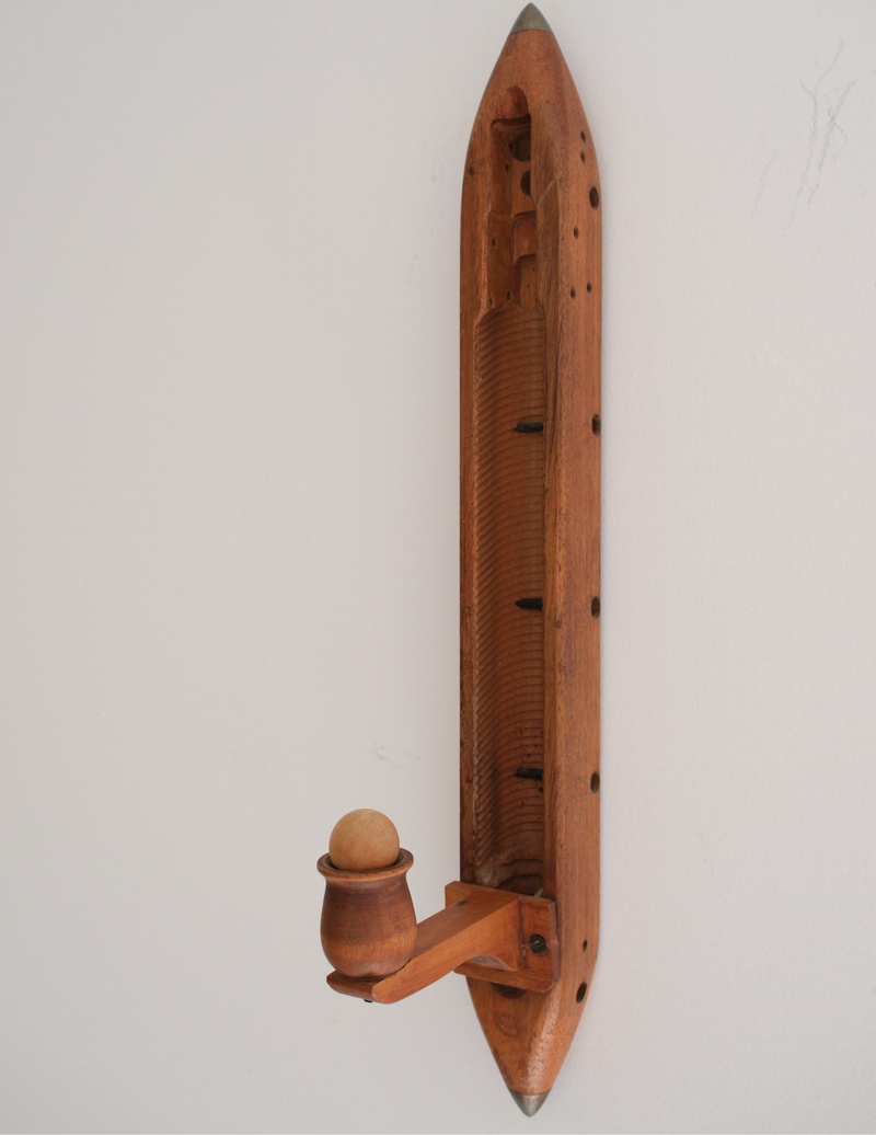 Hand Made Wooden Candle Holder Small