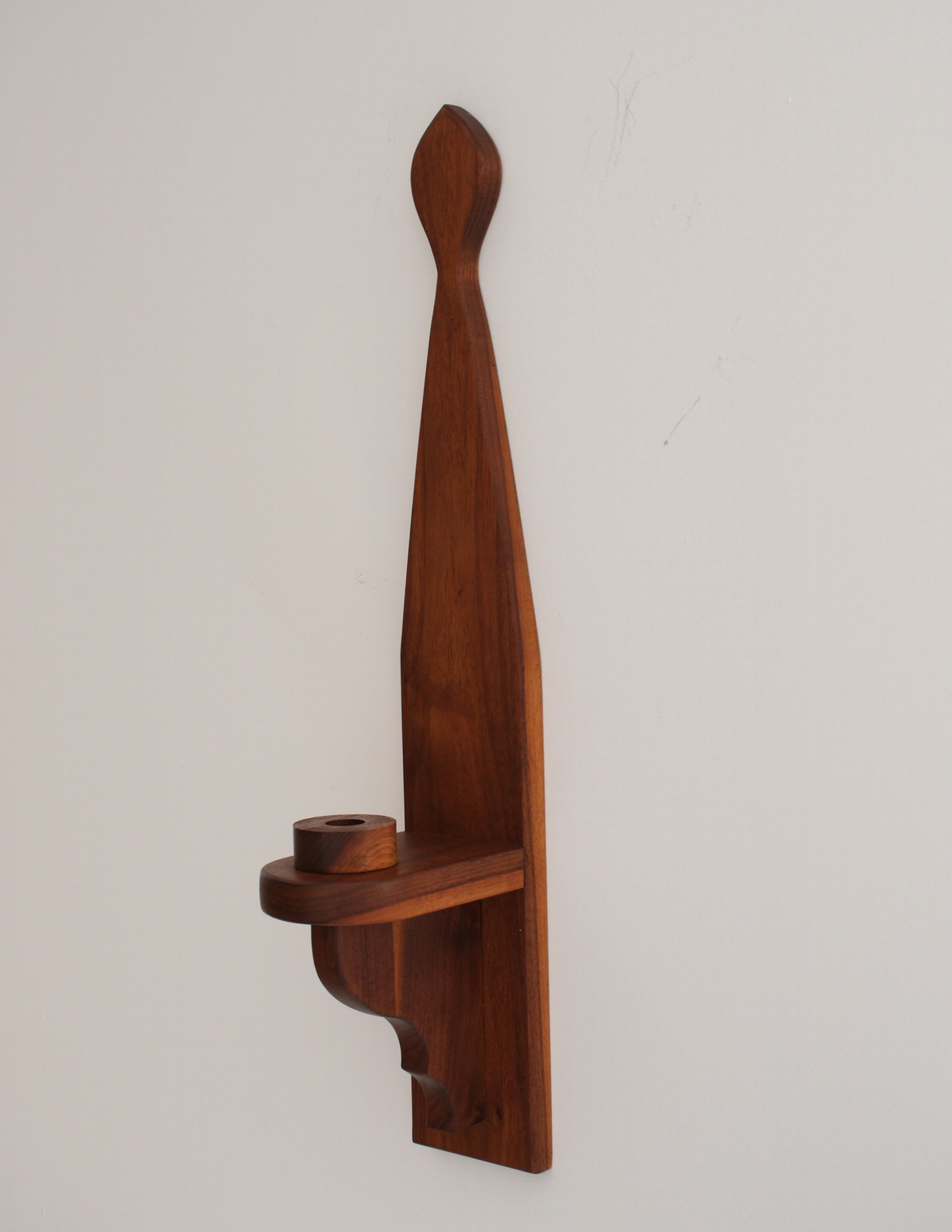 Handmade Wooden Candleholder Large