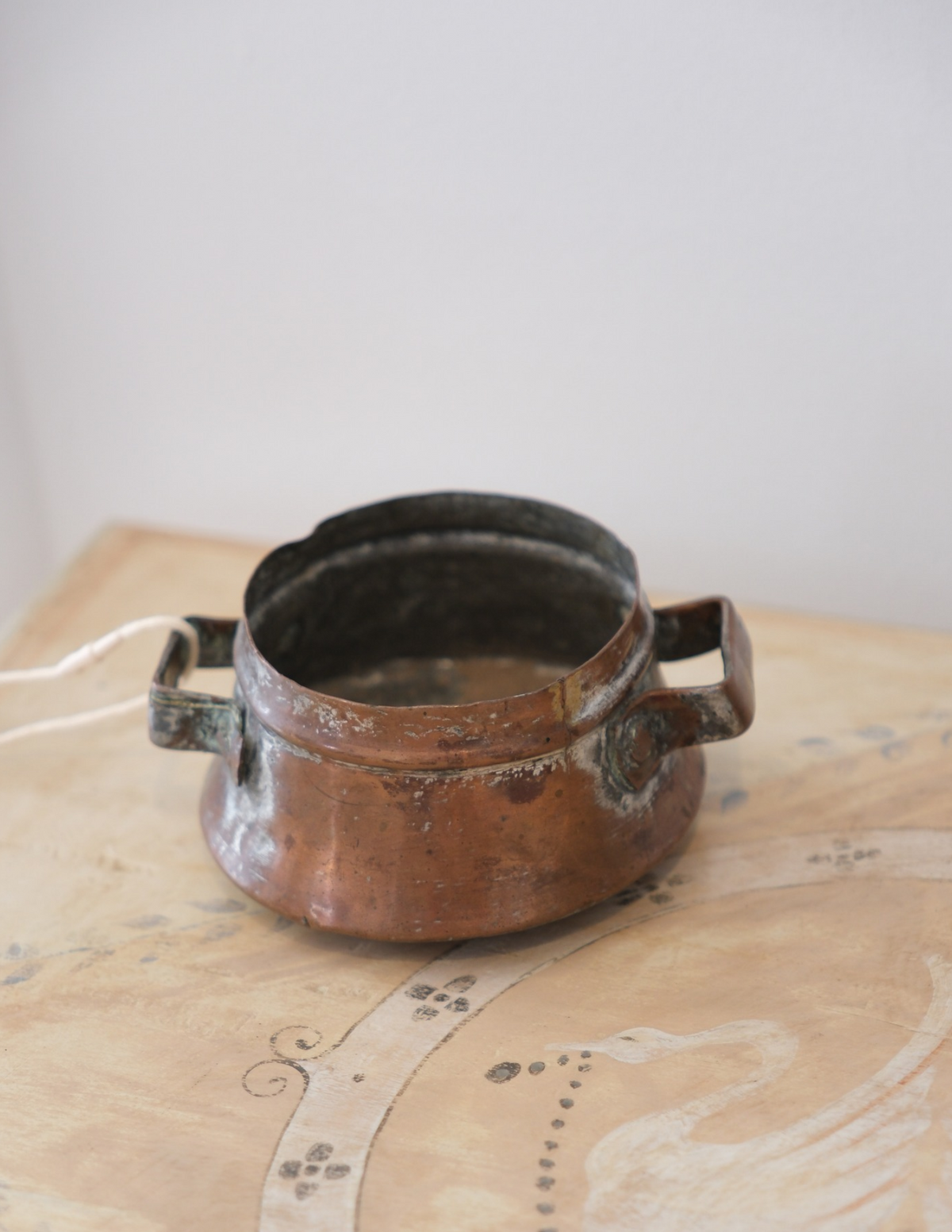 Vintage copper bowl -small