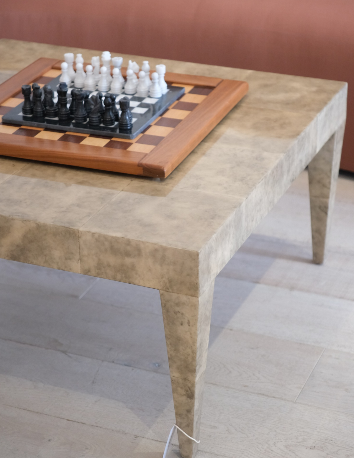 J. Roberts Parchment Table