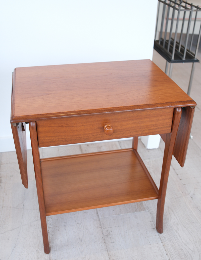 MCM drop leaf table