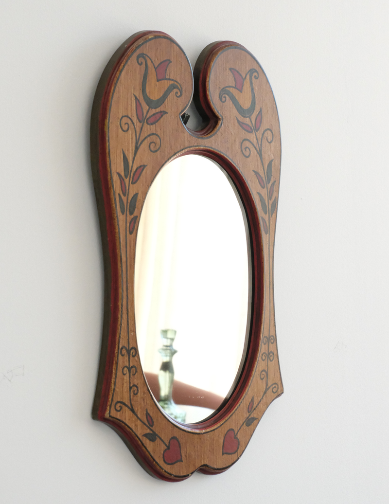 Arts and Crafts Tramp Art Mirror