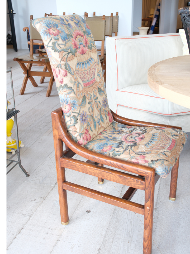 Vintage Henredon Walnut Dining Chairs- set of 2