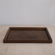 VTG Rect. wooden tray