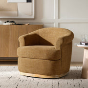 Loki Swivel Chair: Bird