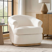 Loki Swivel Chair: Bird