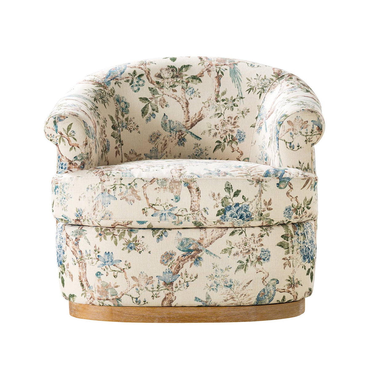 Loki Swivel Chair: Bird
